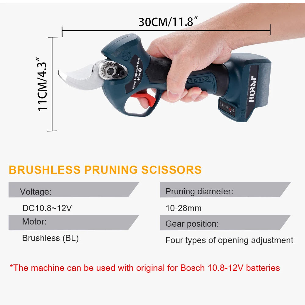 Hormy Cordless Electric Drill Electric Screwdriver Hand Driver Wrench Speed Adjustable No Battery Motor Power Tool For Bosch 12V