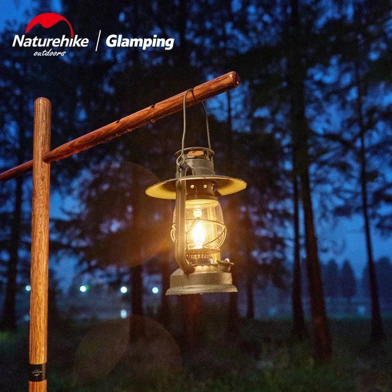 Naturehike Kerosene Lamp Coal Oil Lantern Retro Lighting Light Outdoor Camping Picnic Travel Photo Props Rainproof Portable