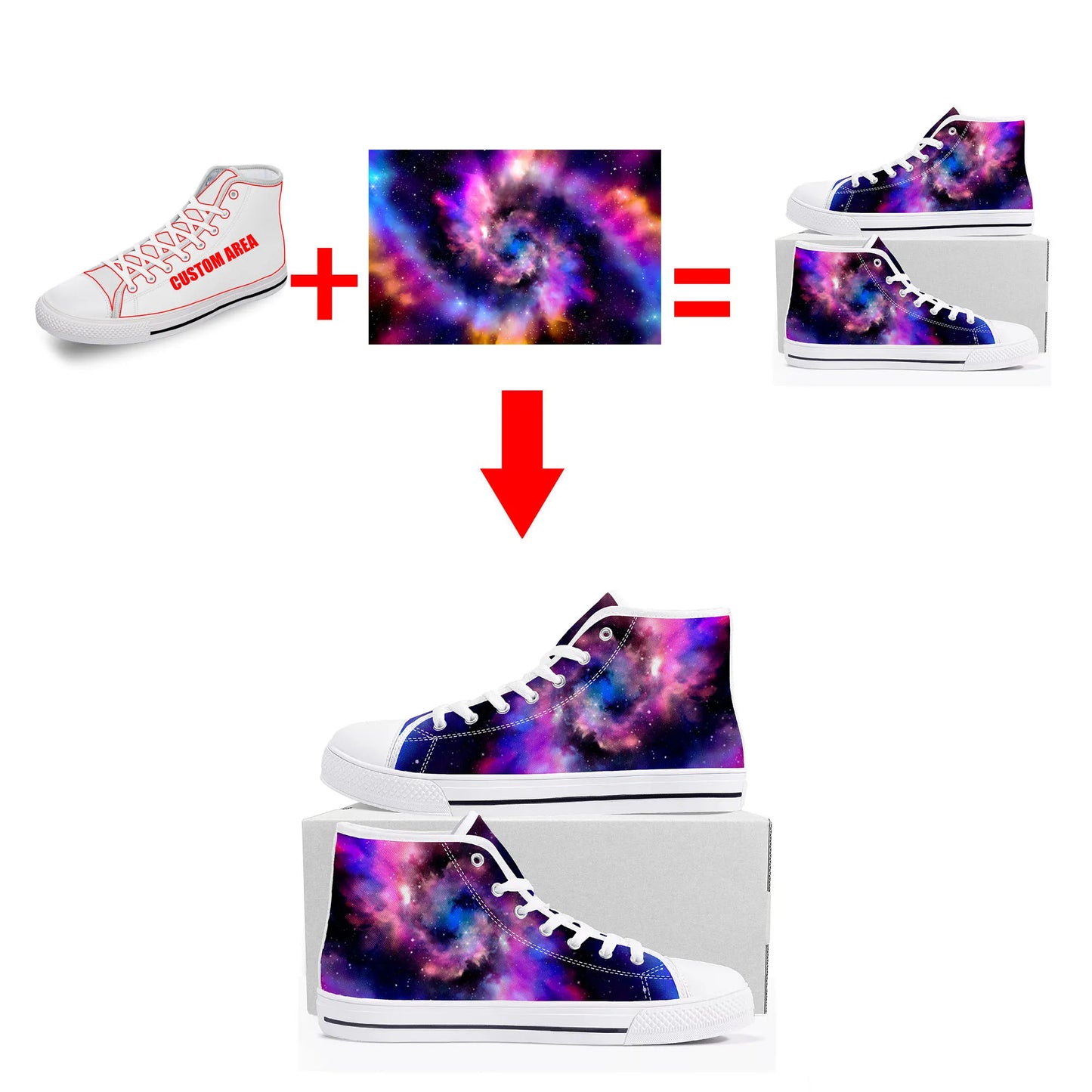 Trump 2024 High Top Sneakers MAKE AMERICAN GREAT AGAIN KING Mens Womens Teenager Canvas Sneaker Casual Couple Shoes Custom Shoe