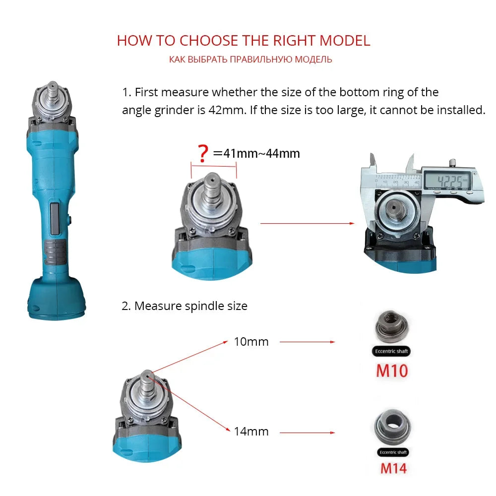 Angle Grinder Modified Oscillating Tool，Renovator Saw Slotting Machine Multifunction Power Woodworking Tool With Trimmer Blades