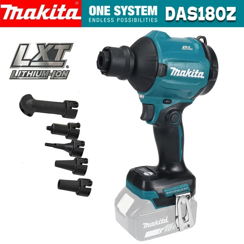 Makita Power Tools Makita 18v Tools DAS180 High-power Air Dust Removal Gun For Blowing Dust In Narrow Spaces Power Tools