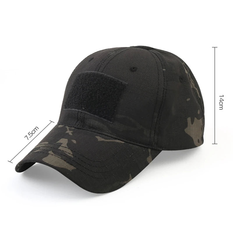 Outdoor Sport Snap back Caps Camouflage Hat Simplicity Tactical Camo Hunting Cap Hat For Men Adult Cap