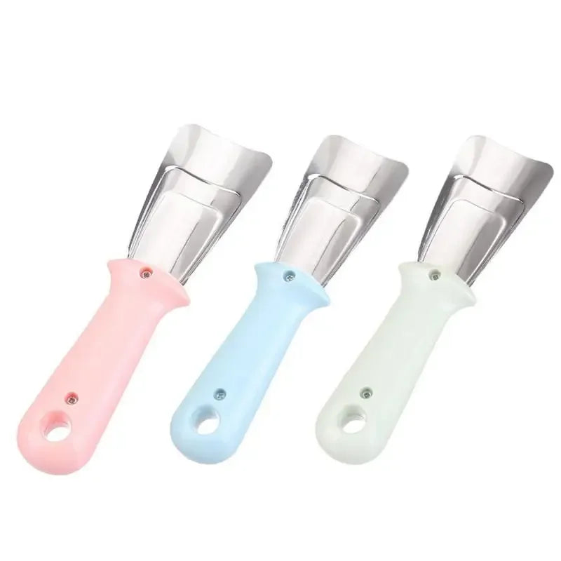 Fridge Ice Scraper Household New Defrosting Ices Removal Kitchen Freezer Deicers Stainless Steel Household Deicing Shovel Deicer