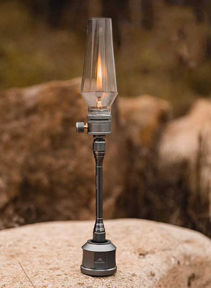 Outdoor Gas Light Set Mountainhiker Picnic Camping Retro Decorative Ambience Creative Desktop Bedside Gas Lamps And Accessories