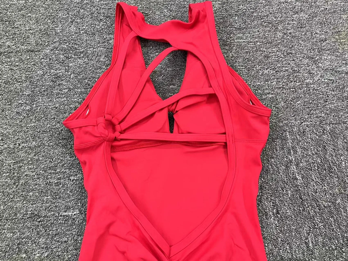 New Sportswear Woman Gym Fitness Overalls Sporty Jumpsuit Women Sport Sets Women Yoga Pants Clothes One Piece OutfitGirl  Back