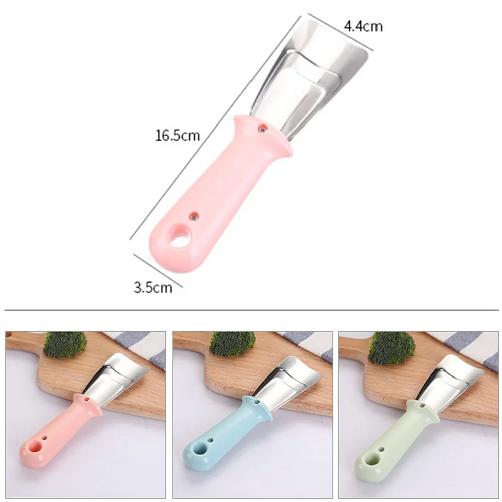 Fridge Ice Scraper Household New Defrosting Ices Removal Kitchen Freezer Deicers Stainless Steel Household Deicing Shovel Deicer