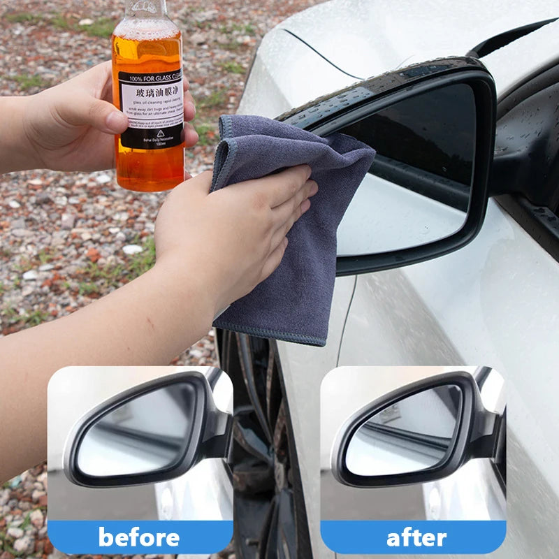 1PCS 150ml Car Windshield Glass Oil Film Remover Universal Polish Glass Cleaner for Clean Water Spots Rain-Mark Auto Accessories