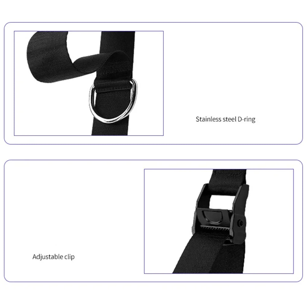 Adjustable Resistance Band Anchor Multi Point Anchor Gym Strap Adjustable Clips Travel Fitness Fitness Equipment