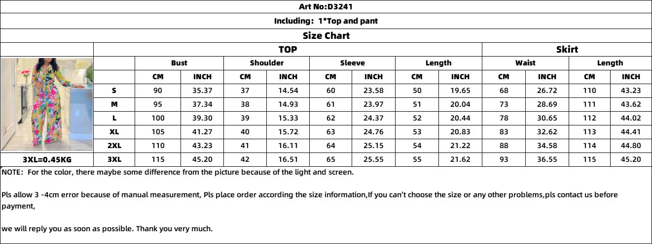 2024 Spring Summer New Long Sleeved Printed Suit For Women Fashion Lapel Single Breasted Shirt Wide Leg Trousers Two Piece Set