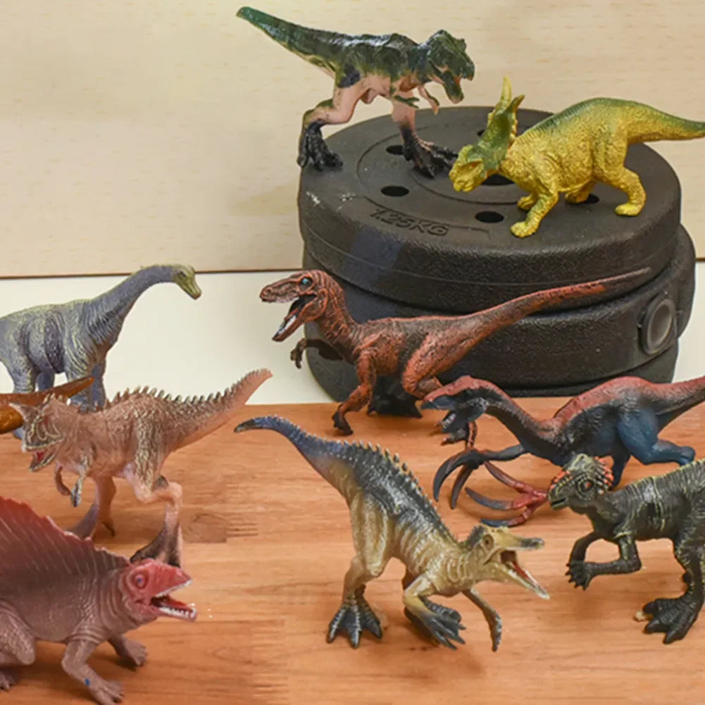 10 Styles 15cm Dinosaur Models Toys Jurassic Tyrannosaurus Indominus Rex Triceratops Brontosaurus Boys Small Gifts for Children