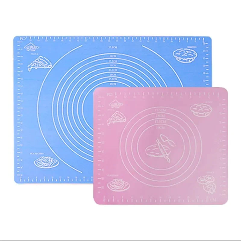 29*26cm Silicone Baking Mats Sheet Pizza Dough Non-Stick Maker Holder Pastry Kitchen Accessories Cooking Tools Utensils Bakeware