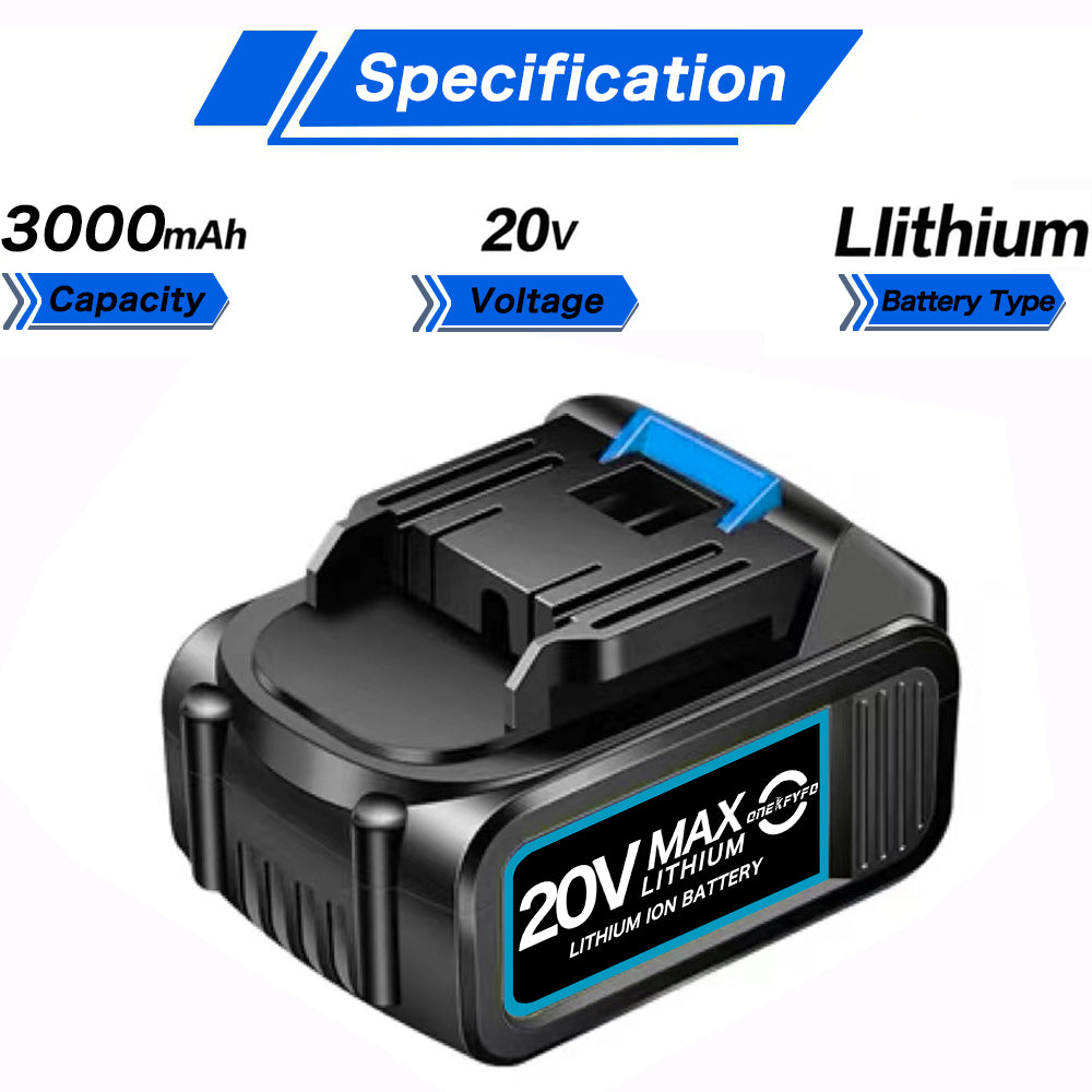 With Charger BL1860 Rechargeable Batteries18V Lithium Ion for Makita 18v Battery BL1840 BL1850 BL1830 BL1860B LXT400 Power tool