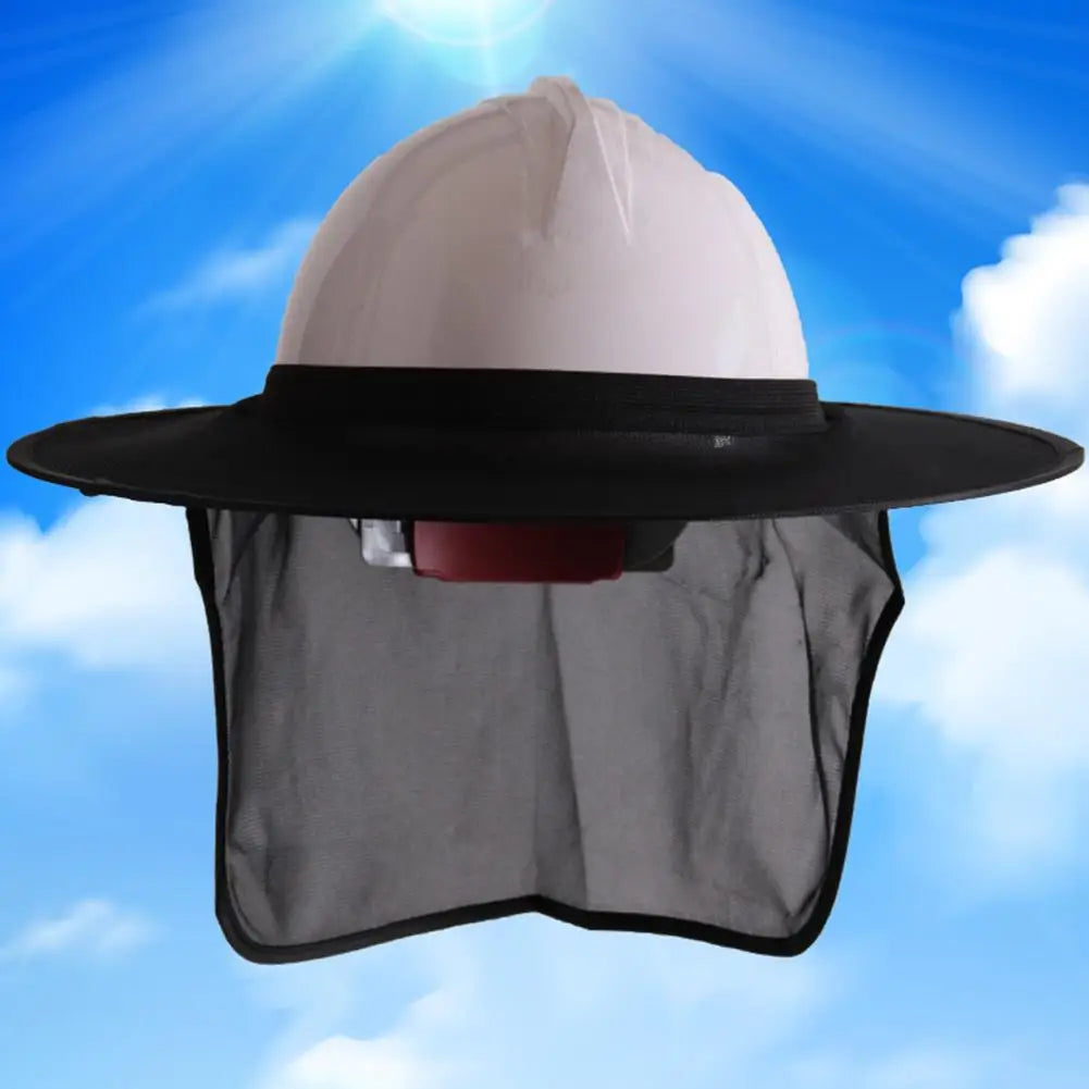 Construction Safety Hard Hat Neck Helmet Hat Cover Sun Shade Stripe Kit Sun Protection Accessories For Garden Worker