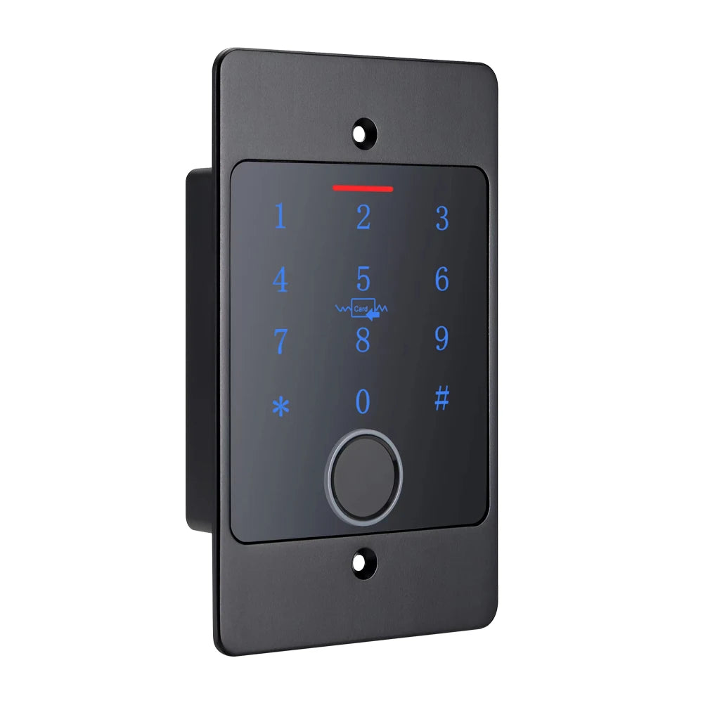 WiFi Tuya App Smart Door Lock Keyboard RFID Access Controller Waterproof Metal Keypad Concealed Install Biometric Access Control