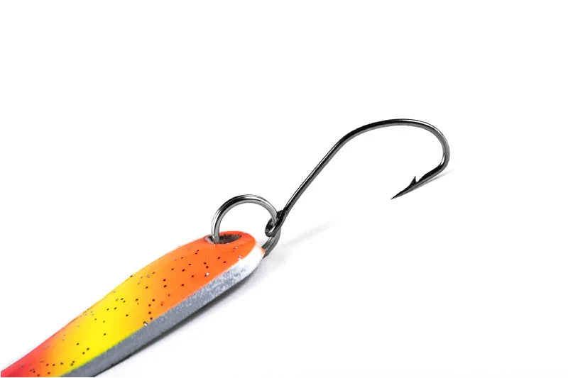 JYJ 2g 3g fishing kit jig spoon lure bait,hard metal spinner wobbler spoon trout bass area fishing gear lure spoon bait