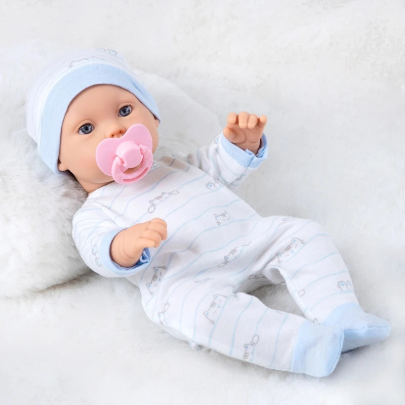 12in Baby Dolls Reborns Doll Nurturing Doll Realistic Handmade Full Body Silicone Reborns Popular Parenting Game Gift