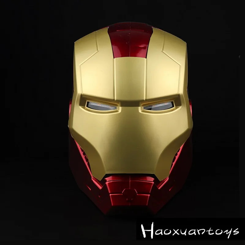 Marvel MK5 Helmet Cosplay Iron Man Electric Multi-piece Opening And Closing Voice Control Eyes Model Toy For Children Adult Gift