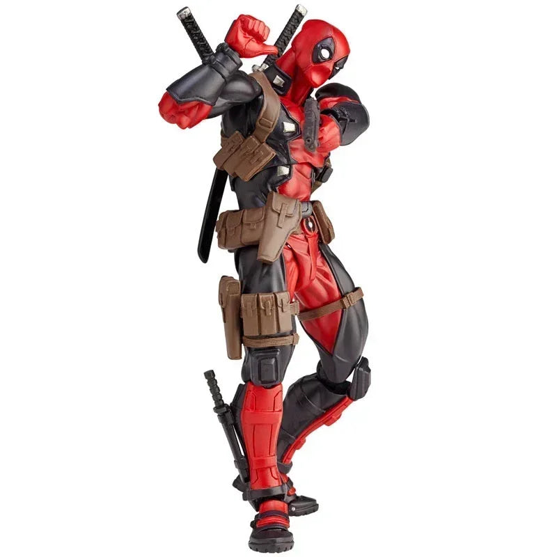 Disney Marvel 15cm X-MAN DeadPool Super Hero Articulate Joints Moveable Action Figure Model Toys