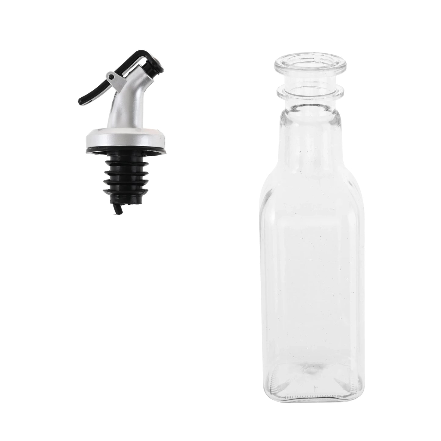 150ML/250ML/500ML Oil Pot Plastic Leak-proof Kitchen Seasoning Soy Sauce Vinegar Bottle Transparent Olive Oil Bottle