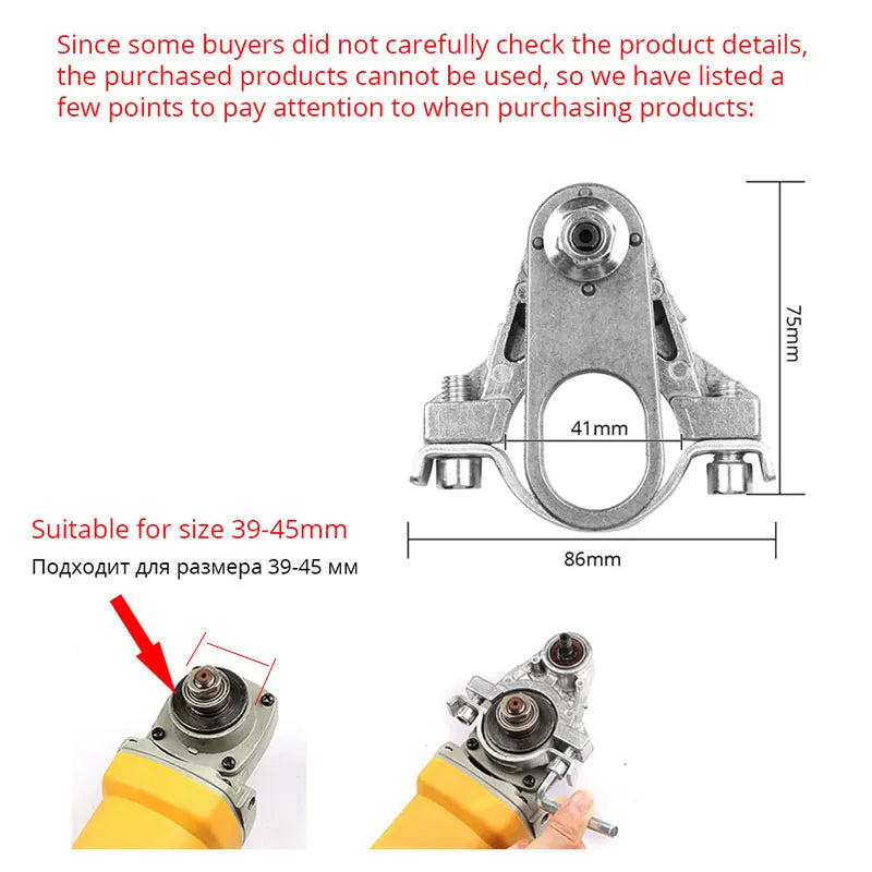 Angle Grinder Modified Oscillating Tool，Renovator Saw Slotting Machine Multifunction Power Woodworking Tool With Trimmer Blades