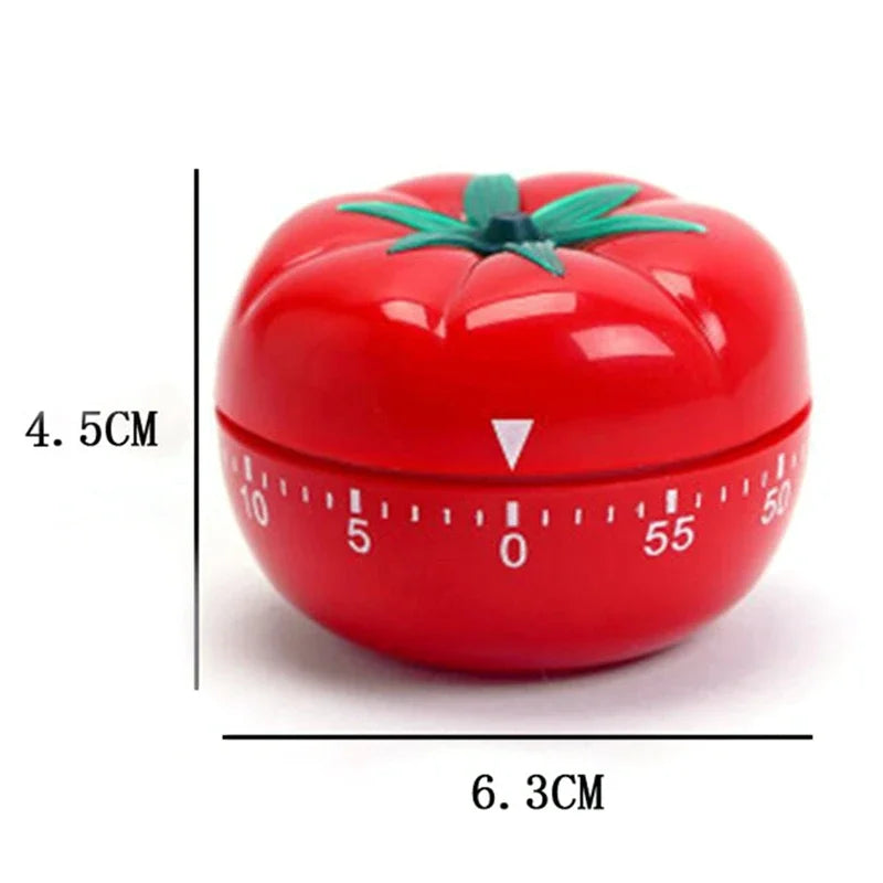 Kitchen Timer Durable 1-60 Minute Tomato Shape Countdown Timer Reminder Alarm Clock Kitchen Novelty Accessories Cooking Gadgets