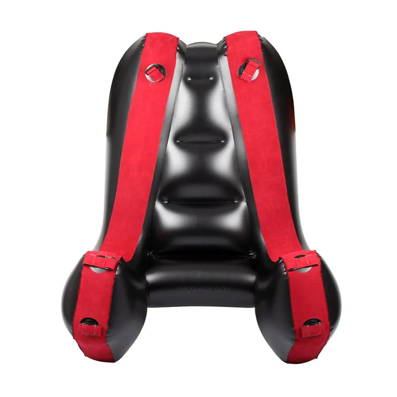 BDSM Open Leg Bondage Cushion Inflatable Sofa With Cuff Kit Furniture For Couple Deeper Position Support Chair Exotic Night