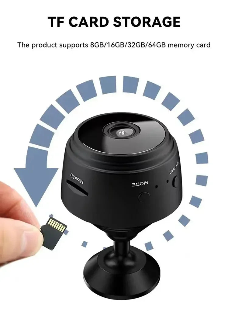 New A9 Mini Camera WiFi Wireless Security Protection Remote Monitor Camcorders Video Surveillance Smart Home Mini Cam HD Camera