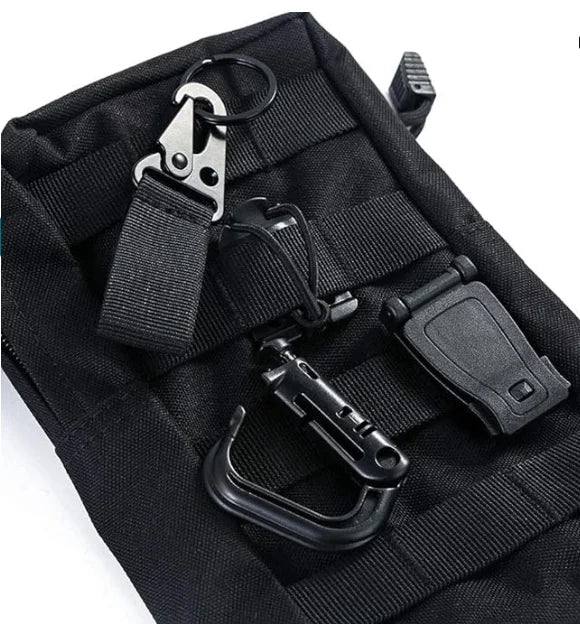 42 Pcs Molle  Accessory Set Tactical Gear Clip Outdoor Nylon Webbing Buckle Army Fan Multifunctional Mountaineering Buckle