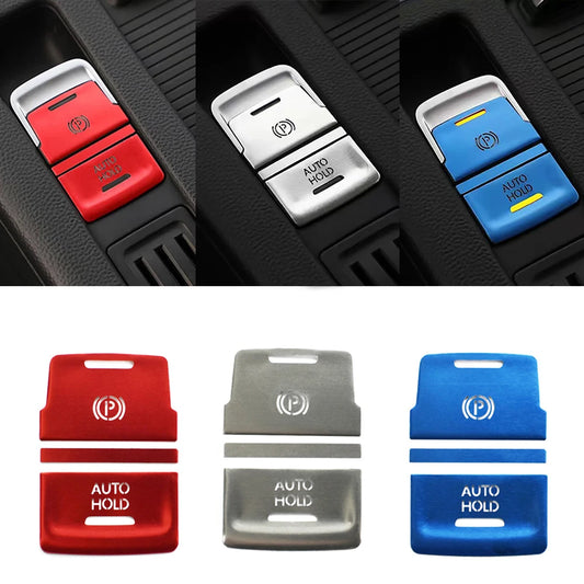 For VW Golf 7 7.5 MK7 AT 2015-2019 Car Handbrake Auto Hold P Switch Button Sticker Cap Cover Trim Protection Accessories