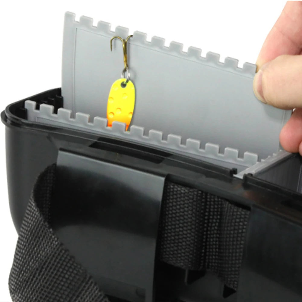 1 PC Portable Lure Waist Box Hanging Fishing Bait Storage Box Carrier Fishing Gear Accessories Dropship