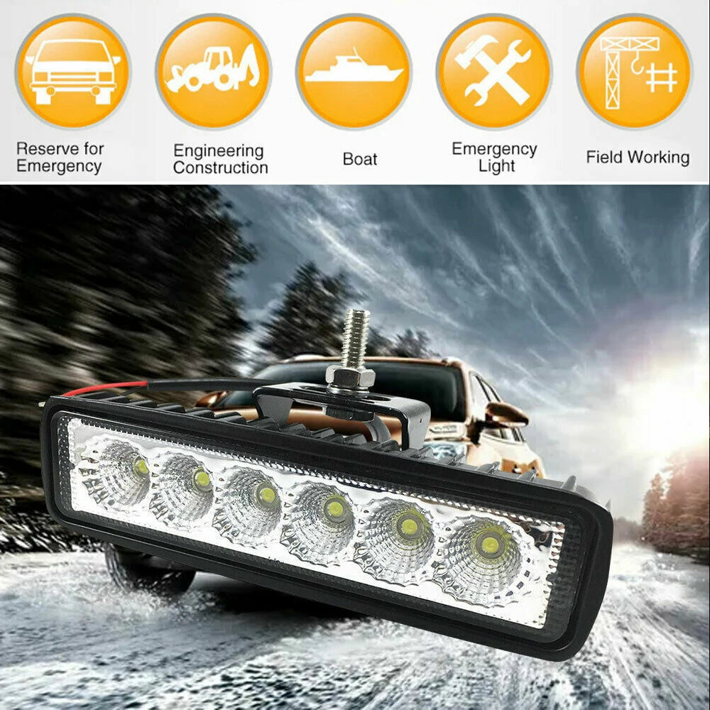 Led Light Bar Vehicle Work Light Led Spotlights Truck Lamp Bright Headlight Auto Ledbar for Offroad Accessories 4x4 Worklight