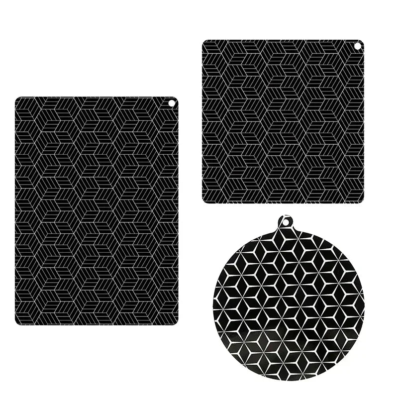 Silicone Induction Cooktop Protector Mat Fireproof Heat-resistant Mats Non-Slip Baking Plate Protection Pad Kitchen Accessories