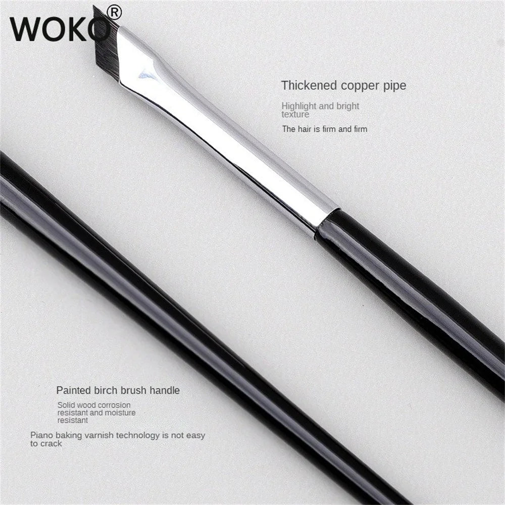 Upgrade Blade Eyeliner Brush Ultra Thin Fine Angle Flat Eyebrow Brush Under The Eyes Place Makeup Brush Precise Detail Brush