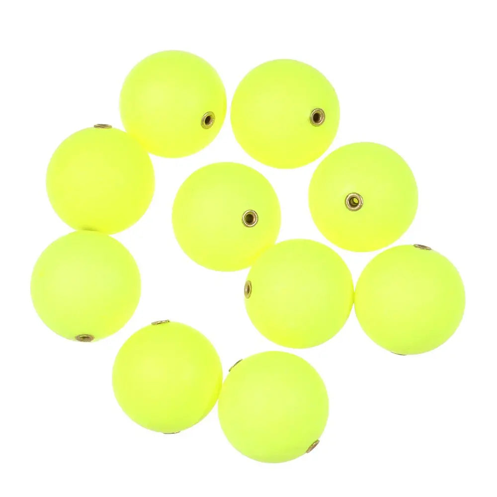 10Pcs EPS Foam Hard Fishing Float Bobber Buoyancy Ball Float Gear Fish Float Outdoor Floating Fishing Tackle 20mm/24mm/27mm/30mm