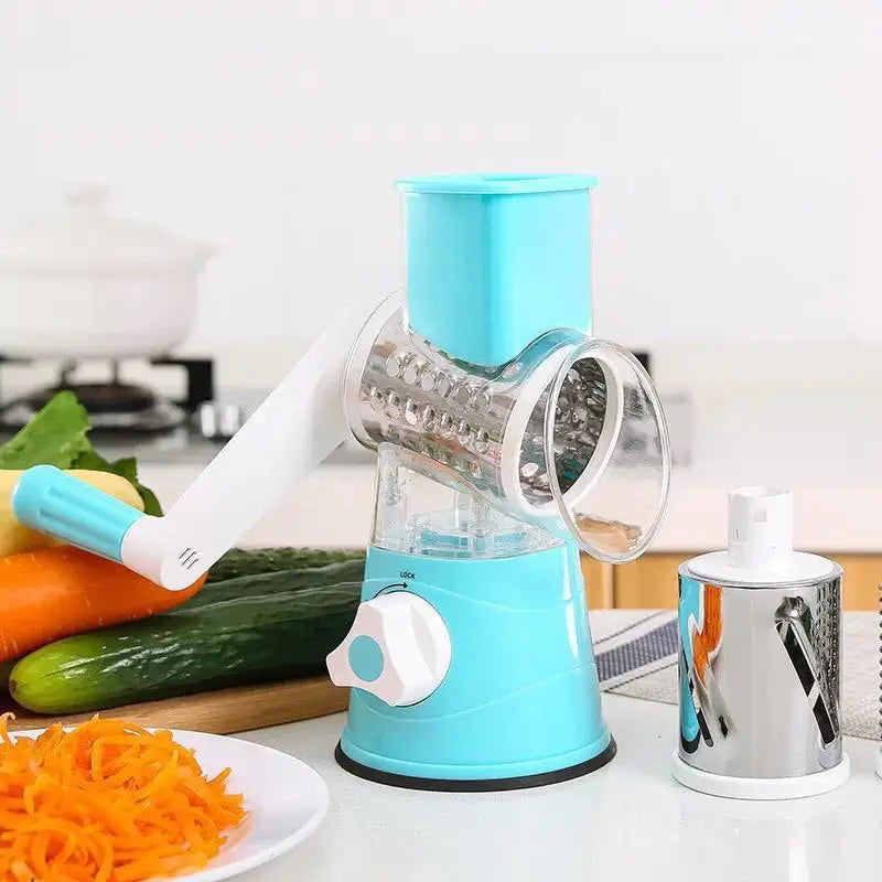 Manual Rotary Cheese Grater for Vegetable Cutter Potato Slicer Mandoline Multifunctional Vegetable Chopper Kitchen Accessories