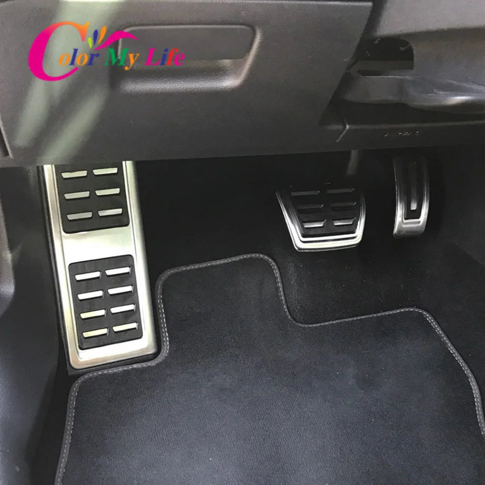 Car Pedals Cap Foot Rest Cover Accelerator Brake Clutch for VW Golf 7 GTi MK7 Seat Leon Octavia A7 Rapid Audi A3 8V Passat VIII