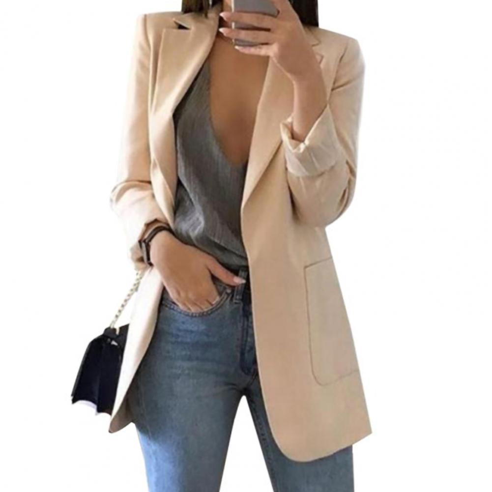 European And American Women Blazer Fashion Casual Suit Slim Fit Cardigan Oversized Women's Suit Coat 2023 Ladies Jacket Blazer