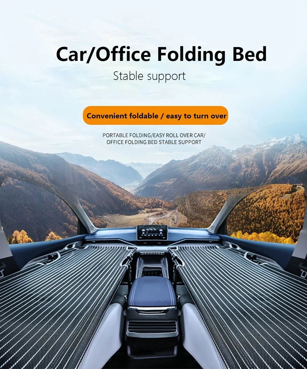 General Motors Portable Folding Bed Car Modification Bed Co pilot Sleep Bed Camping Car Rear Seat Travel Bed Car Accessories