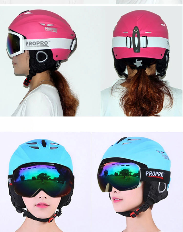 New Ski Helmet Outdoor Sports Ski Snowboard Skateboard Helmets Anti-impact Safety Cycling Snowmobile High Quality Helmet