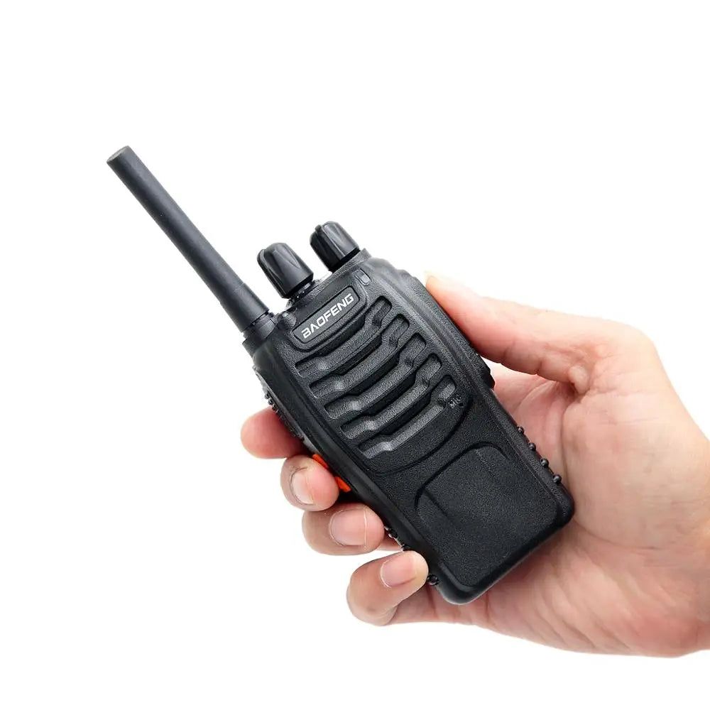 Baofeng BF-88E 1500mAh Walkie Talkie Long Range Handheld Two-way Radio 2pcs/pack with Charger Earpiece PMR446MHz