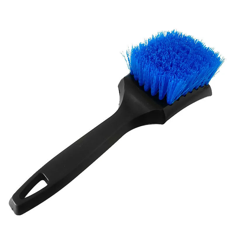 Auto Tire Rim Brush Wheel Hub Cleaning Brushes Car Wheels Detailing Cleaning Accessories Black White Tire Auto Washing Tool