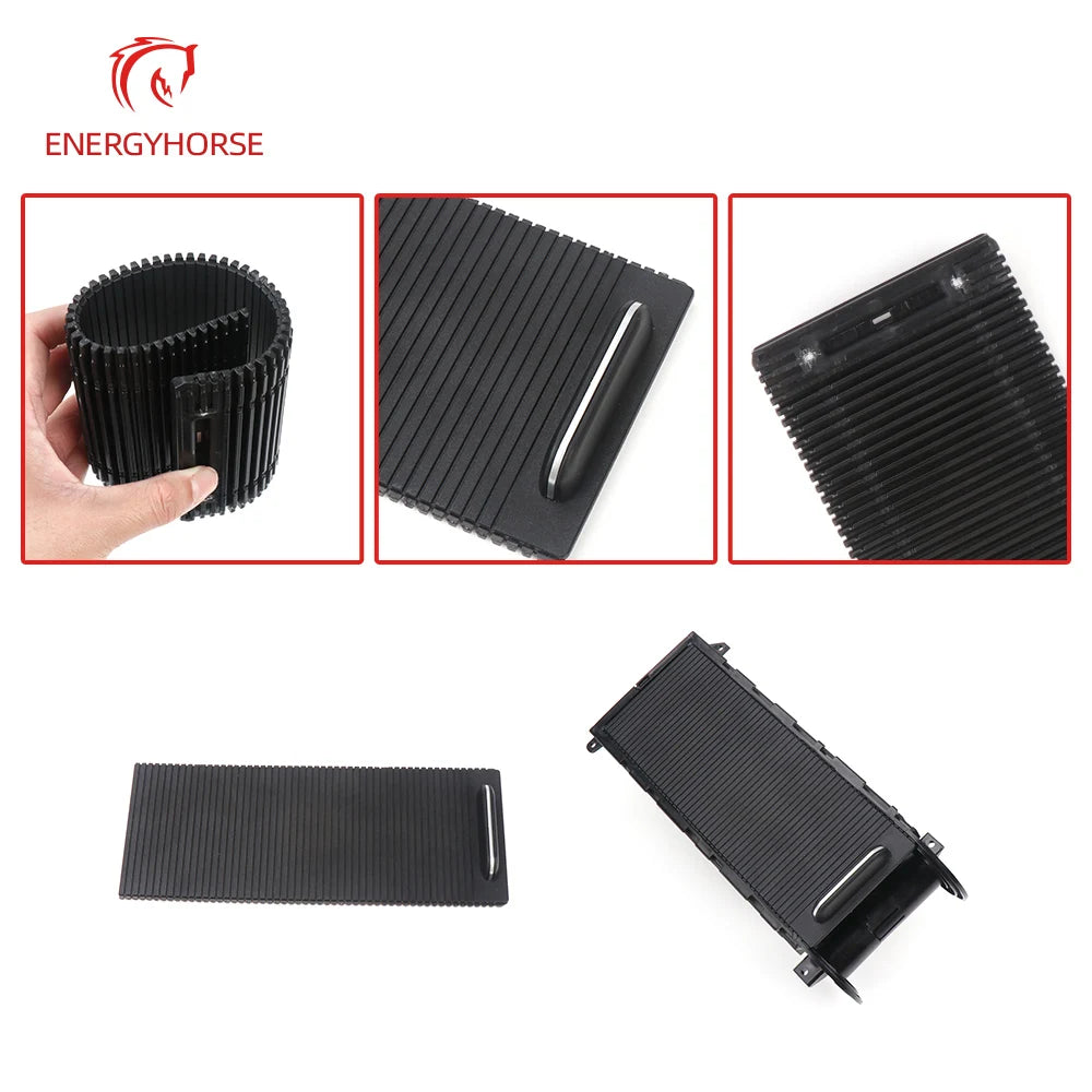 Car Center Console Sliding Shutters Water Cup Holder Roller For Volkswagen Golf 7 Mk7  2014-2020 5GG862531D