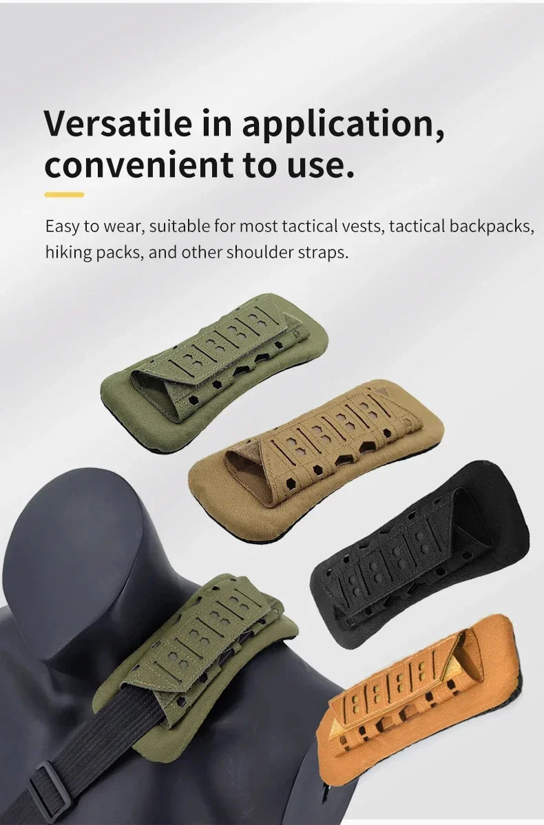 1pc Outdoor Tactical Shoulder Pad, Breathable Tactical Sling Cushioning Non-slip Shoulder Liner