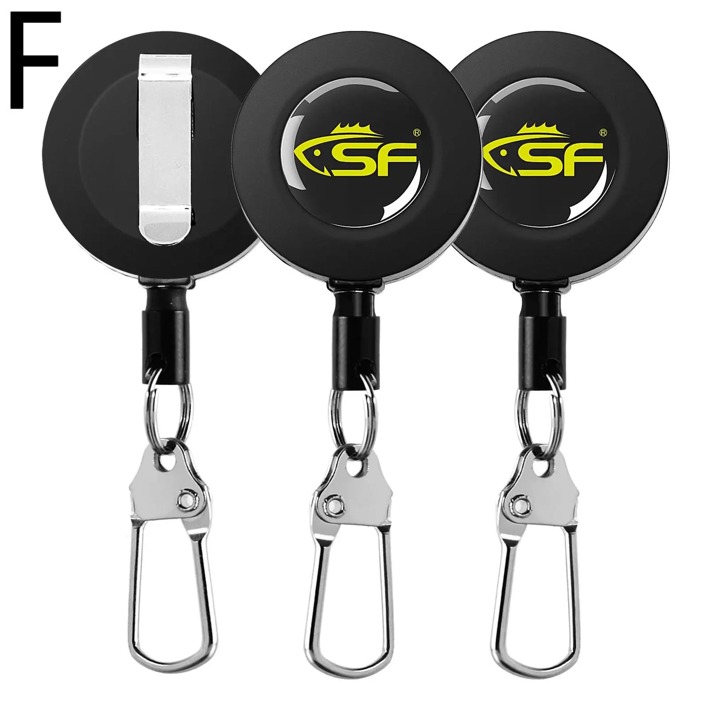 SF Fly Fishing Zinger Retractor  Anglers Tool Gear Combo Stainless Steel Cord