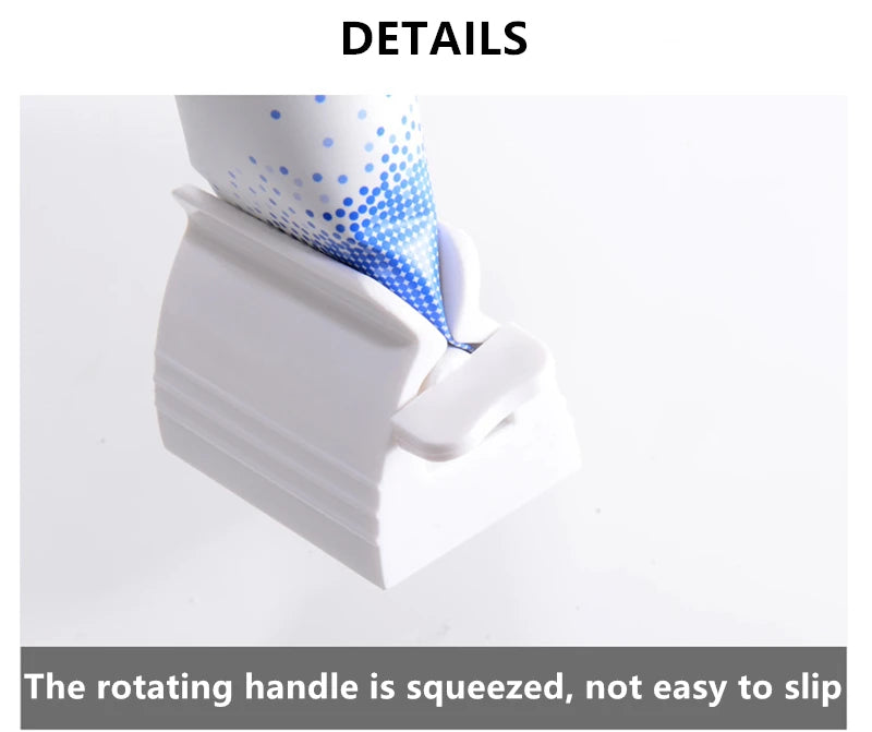 1/2pcs Multifunction Toothpaste Tube Squeezer Manual Squeezer Toothpaste Easy Portable Plastic Dispenser Bathroom Accessories