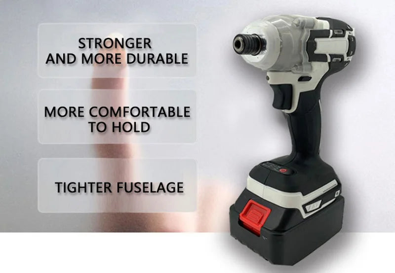 18V Brushless Electric Impact Wrench 1/2 inch Power Tool Electric Wrench 520Nm Drill Screwdriver Power Tool For Makita Battery