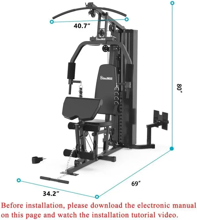 Gym Multifunctional Full Body Home Gym for Home Workout Equipment Exercise Equipment Fitness