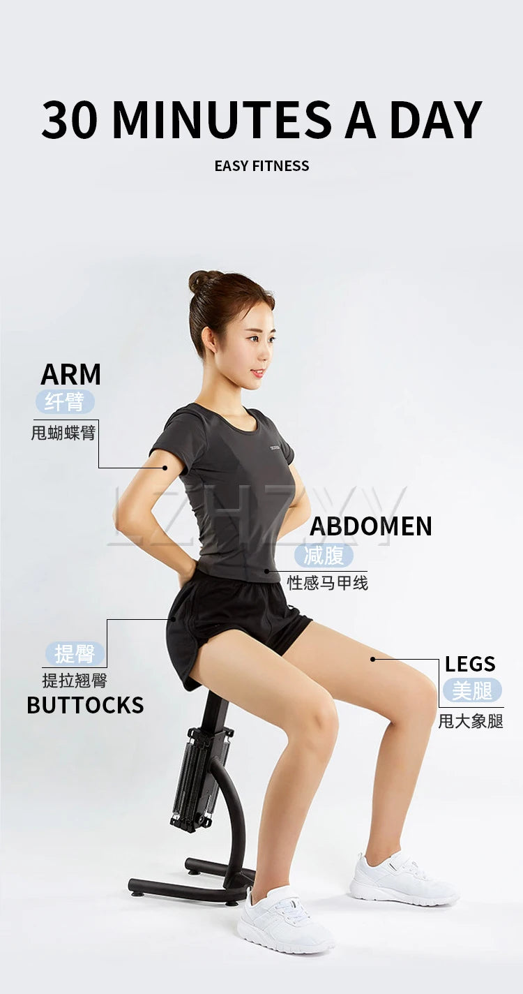 Squat auxiliary equipment Home fitness squat machine Squat training rack Leg and buttocks training artifact