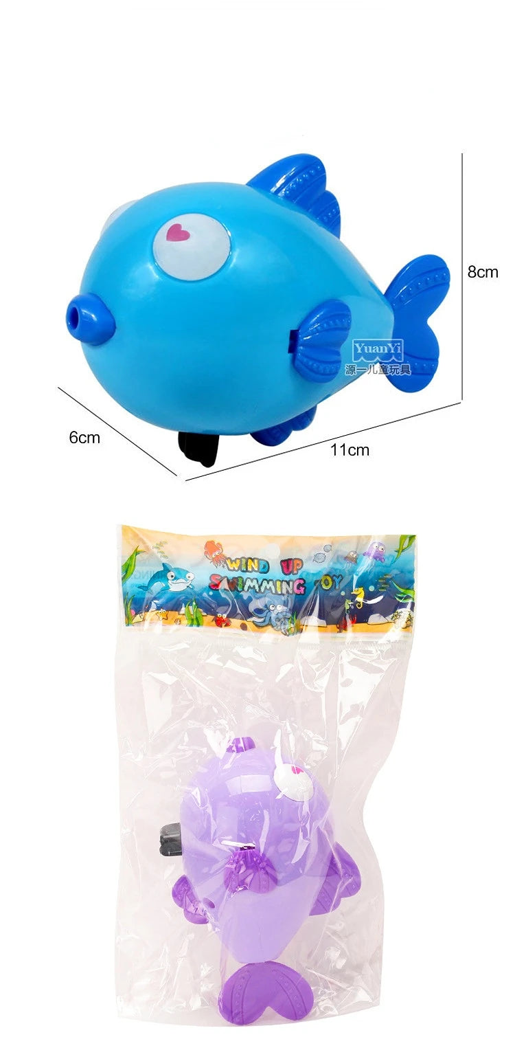 Single Sale Cute Cartoon Animal Tortoise Classic Baby Water Toy Infant Swim Turtle Wound-up Chain Clockwork Kids Beach Bath Toys