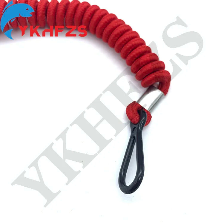 8M0092850 Boat Safety Kill Stop Switch Connector Lanyard Replacement for 15920Q54 823037A09 Emergency Stop Switch Red